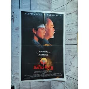 1986 The Karate Kid II Original Movie House Full Sheet Poster